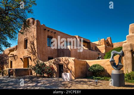 NEW MEXICO MUSEUM OF ART SANTA FE NEW MEXICO USA Stockfoto