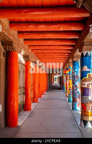 IAIA MUSEUM OF CONTEMPORARY NATIVE ARTS SANTA FE NEW MEXICO USA Stockfoto