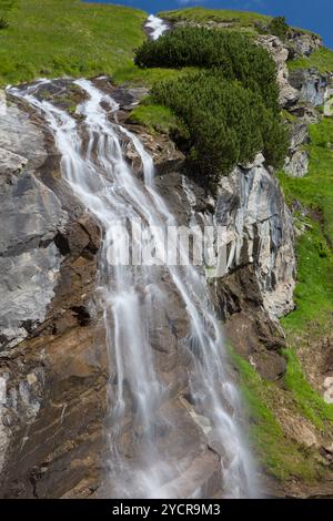 Fensterbach Wasserfall, Nationalpark Hohe Tauern, Kärnten, Österreich Stockfoto