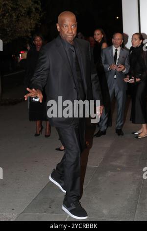 NY, USA. Oktober 2024. NEW YORK, NEW YORK - 23. OKTOBER: Denzel Washington besucht am 23. Oktober 2024 den 16. Jährlichen Filmvorteil des Museums of Modern Art in New York City. (Kreditbild: © Luiz Rampelotto/ZUMA Press Wire) NUR REDAKTIONELLE VERWENDUNG! Nicht für kommerzielle ZWECKE! Stockfoto