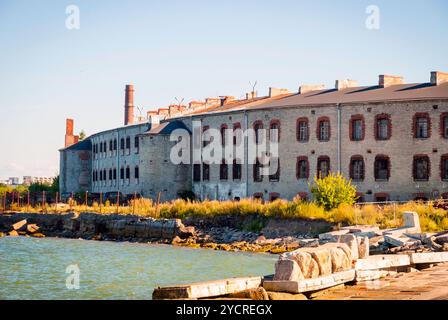 Altes Gefängnis in Tallinn, Estland Stockfoto