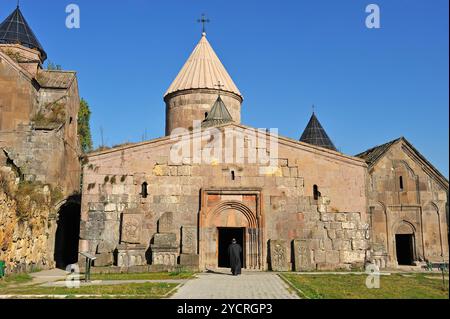 St. Astvatsatsin Kirche (Heilige Mutter Gottes), Goshavank Kloster, Gosh Dorf, Dilijan Nationalpark, Tavush Region, Armenien, Eurasien Stockfoto