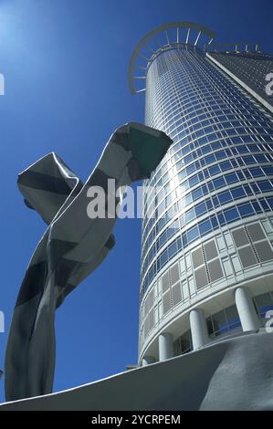 DZ-Bank, Bankenviertel, Frankfurt am Main, Hessen, Deutschland, Frankfurt am Main, Hessen, Deutschland, Europa Stockfoto