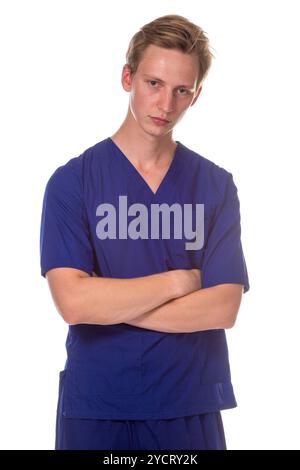 Porträt des jungen Arztes Stockfoto