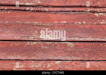 Alte rau Holzbretter mit Rissen als Hintergrund Stockfoto