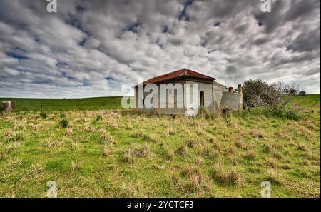 Altes Verlassenes Landhaus Australien Stockfoto
