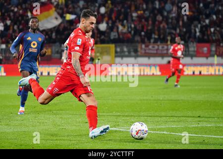 Pedro Pereira (AC Monza) während des italienischen Meisterschaftsspiels Serie A zwischen AC Monza und AS Roma am 6. Oktober 2024 im U-Power Stadion in Monza, Italien. Quelle: Luca Rossini/E-Mage/Alamy Live News Stockfoto