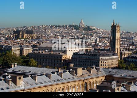 Panorama von Paris Stockfoto