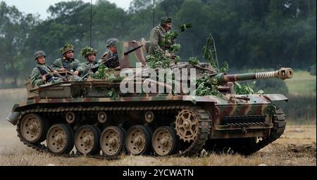 Das Sturmgeschütz III war ein von Deutschland während des Zweiten Weltkriegs hergestelltes Sturmgeschütz Stockfoto