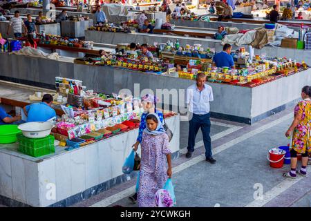 Siab Basar Market, Samarkand, Usbekistan Stockfoto