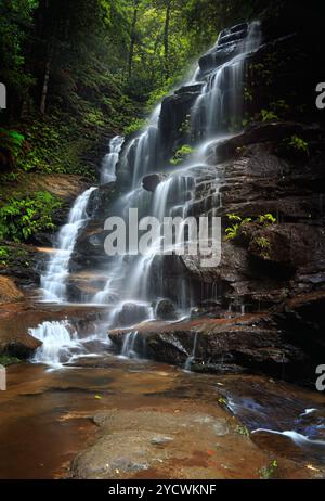 Sylvia Falls Valley of the Waters Australien Stockfoto