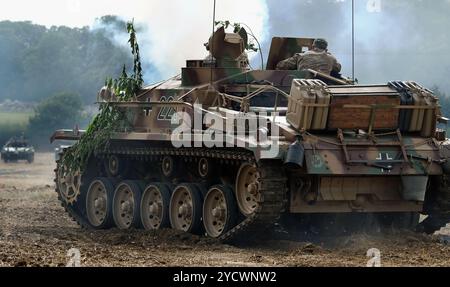 Das Sturmgeschütz III war ein von Deutschland während des Zweiten Weltkriegs hergestelltes Sturmgeschütz Stockfoto