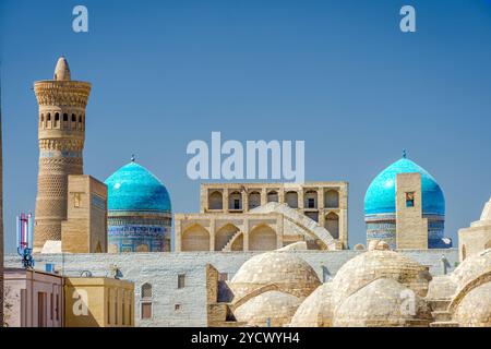 Buchara Innenstadt. Usbekistan Stockfoto