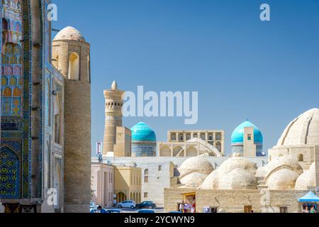 Buchara Innenstadt. Usbekistan Stockfoto