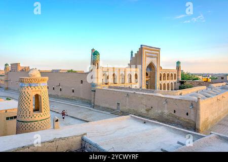 Madrassa in der Altstadt von Chiwa Stockfoto