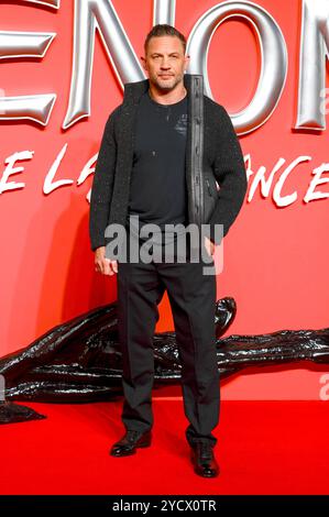 Tom Hardy bei der Premiere des Kinofilms Venom: The Last Dance im BFI IMAX Cinema. London, 23.10.2024 *** Tom Hardy bei der Premiere des Films Venom the Last Dance im BFI IMAX Cinema London, 23 10 2024 Foto:XC.xMorleyx/xFuturexImagex Venom 4013 Stockfoto