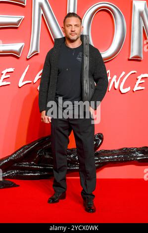 Tom Hardy bei der Premiere des Kinofilms Venom: The Last Dance im BFI IMAX Cinema. London, 23.10.2024 *** Tom Hardy bei der Premiere des Films Venom the Last Dance im BFI IMAX Cinema London, 23 10 2024 Foto:XC.xMorleyx/xFuturexImagex Venom 4012 Stockfoto