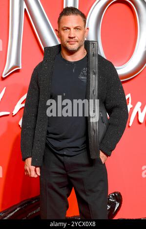 Tom Hardy bei der Premiere des Kinofilms Venom: The Last Dance im BFI IMAX Cinema. London, 23.10.2024 *** Tom Hardy bei der Premiere des Films Venom the Last Dance im BFI IMAX Cinema London, 23 10 2024 Foto:XC.xMorleyx/xFuturexImagex Venom 4014 Stockfoto