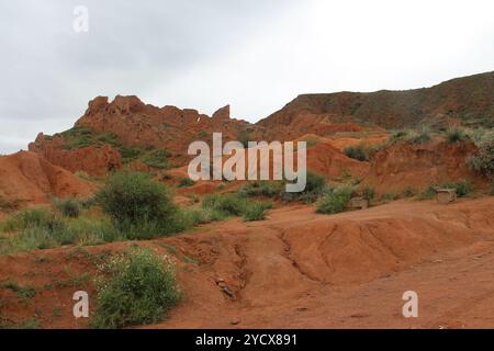 Skazka, der märchenhafte Canyon Stockfoto