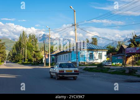 Karakol, Kirgisistan Stockfoto