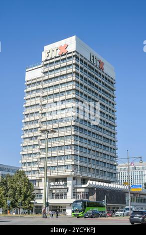 Haus des Reisens, Alexanderstraße, Alexanderplatz, Mitte, Berlin, Deutschland Stockfoto
