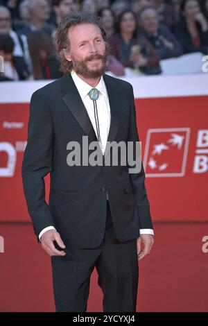 Rom, Italien. Oktober 2024. ROM, ITALIEN - 18. OKTOBER: Jovanotti besucht den roten Teppich „Fino Alla Fine“ während des 19. Rom Film Festivals im Auditorium Parco Della Musica am 18. Oktober 2024 in Rom. Quelle: dpa/Alamy Live News Stockfoto