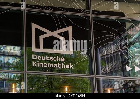 Berlin 2024: Die Deutsche Kinemathek - Museum für Film und Fernsehen ist ein bedeutendes Filmarchiv in Deutschland. Stockfoto