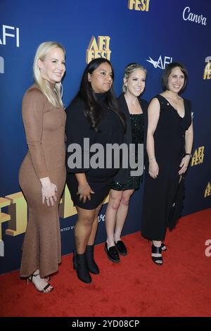 23. Oktober 2024, Los Angeles, Kalifornien, USA: Gäste beim AFI fest Zurwaski V Texas Premiere 2024 in TCL Chinese 6 Theatres (Foto: © Nina Prommer/ZUMA Press Wire) NUR ZUR REDAKTIONELLEN VERWENDUNG! Nicht für kommerzielle ZWECKE! Stockfoto