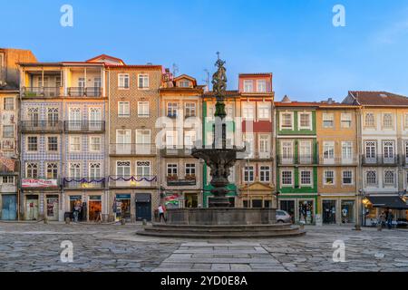 Largo do Pac, Braga, Portugal Stockfoto