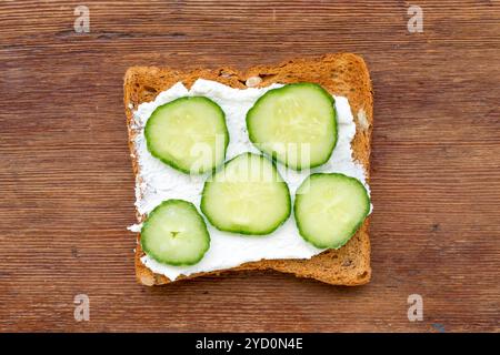 Käsebrot Stockfoto