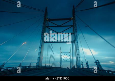 Höchstgeschwindigkeiten. Autobahn. Toll Road. Reisen mit dem Auto. Auto Fahrten. Asphaltierte Straße. Stockfoto