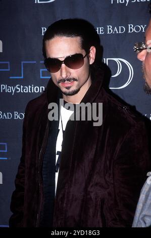 JANUAR 2011 - K22861RM SEAN ''P DIDDY'' COMBS RECORD. RELEASE PARTY, TAO, NYC 09.05.01.KEVIN BACKSTREET JUNGS. RICK MACKLER/ 2001 (Foto: © Rick Mackler/ZUMA Press Wire) NUR REDAKTIONELLE VERWENDUNG! Nicht für kommerzielle ZWECKE! Stockfoto