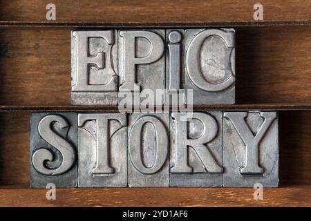 Epische Geschichte Stockfoto