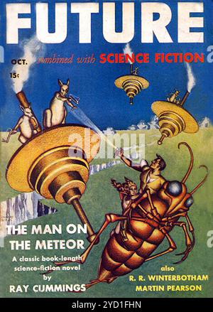 Zukunft kombiniert mit Science Fiction Oktober 1941. Stockfoto