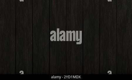 Dunkles Holz rustikale Textur mit ausgeprägten Körnern. Perfekt für eine industrielle und Vintage-Atmosphäre. Stockfoto