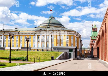 Senatspalast im Moskauer Kreml, Russland Stockfoto