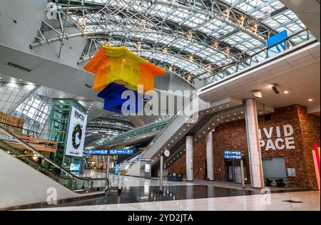 Incheon, Südkorea - 23. Mai 2024: Terminal 1 des internationalen Flughafens Incheon, dem wichtigsten internationalen Flughafen für Seoul, die Hauptstadt Südkoreas Stockfoto