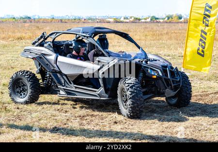 BRP CAN-am Maverick X3 Turbo während der Präsentation Stockfoto