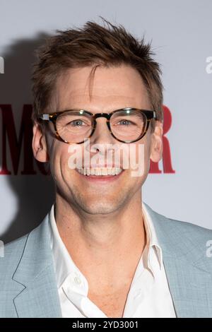 New York, Usa. Oktober 2024. Tommy Dewey nimmt am 24. Oktober 2024 an der New Yorker Premiere „Your Monster“ bei Metrograph in New York City Teil. (Foto von Thenews2/NurPhoto) Credit: NurPhoto SRL/Alamy Live News Stockfoto