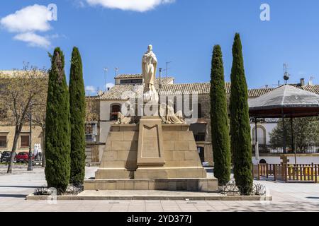 Ubeda, Spanien, 3. April 2024: Blick auf das San Juan de la Cruz Monument in Ubeda, Europa Stockfoto