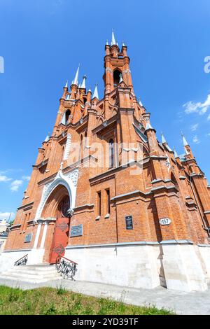 Pfarrei des heiligen Herzens Jesu in Samara, Russland Stockfoto