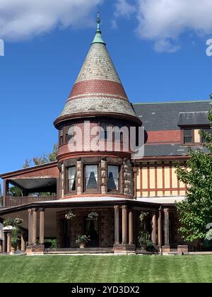 Sonnenberg Gardens & Mansion in Canandaigua, New York Stockfoto