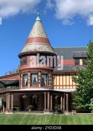 Sonnenberg Gardens & Mansion in Canandaigua, New York Stockfoto