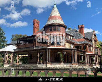 Sonnenberg Gardens & Mansion in Canandaigua, New York Stockfoto