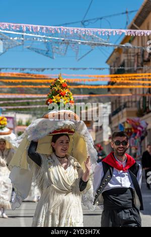 San Gregorio Festival von Pa Beneit in Torremanzanas, La Torre de les Macanes, Alicante, Spanien – Stockfoto Stockfoto