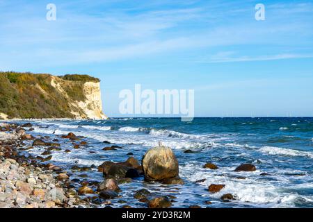 Kreidefelsen am Kap Arkona auf Rügen an der Ostsee Stockfoto
