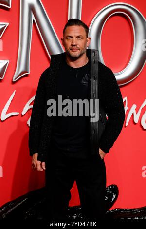 London, Großbritannien. Oktober 2024. Tom Hardy bei Venom: The Last Dance UK Premiere im BFI IMAX in Waterloo, London, Vereinigtes Königreich Credit: SOPA Images Limited/Alamy Live News Stockfoto