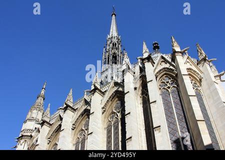 La Sainte-Chapelle (die Heilige Kapelle) auf der Ile de la Cite, Paris, Frankreich Stockfoto