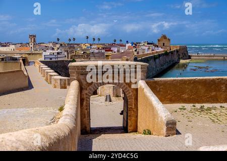 Die Medina der historischen ummauerten Küstenstadt El Jadida, Marokko Stockfoto