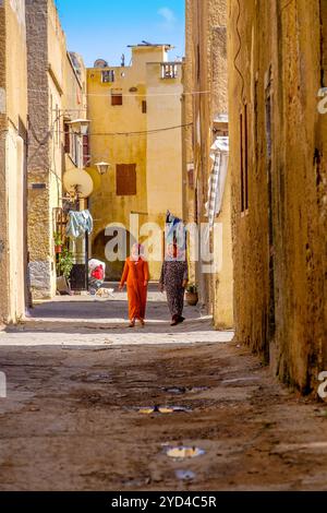 Die Medina der historischen ummauerten Küstenstadt El Jadida, Marokko Stockfoto